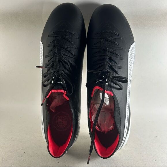 Puma King Ultimate FG/AG Men’s Leather Soccer Cleats Black Size 7 107563-01 - Picture 5 of 8